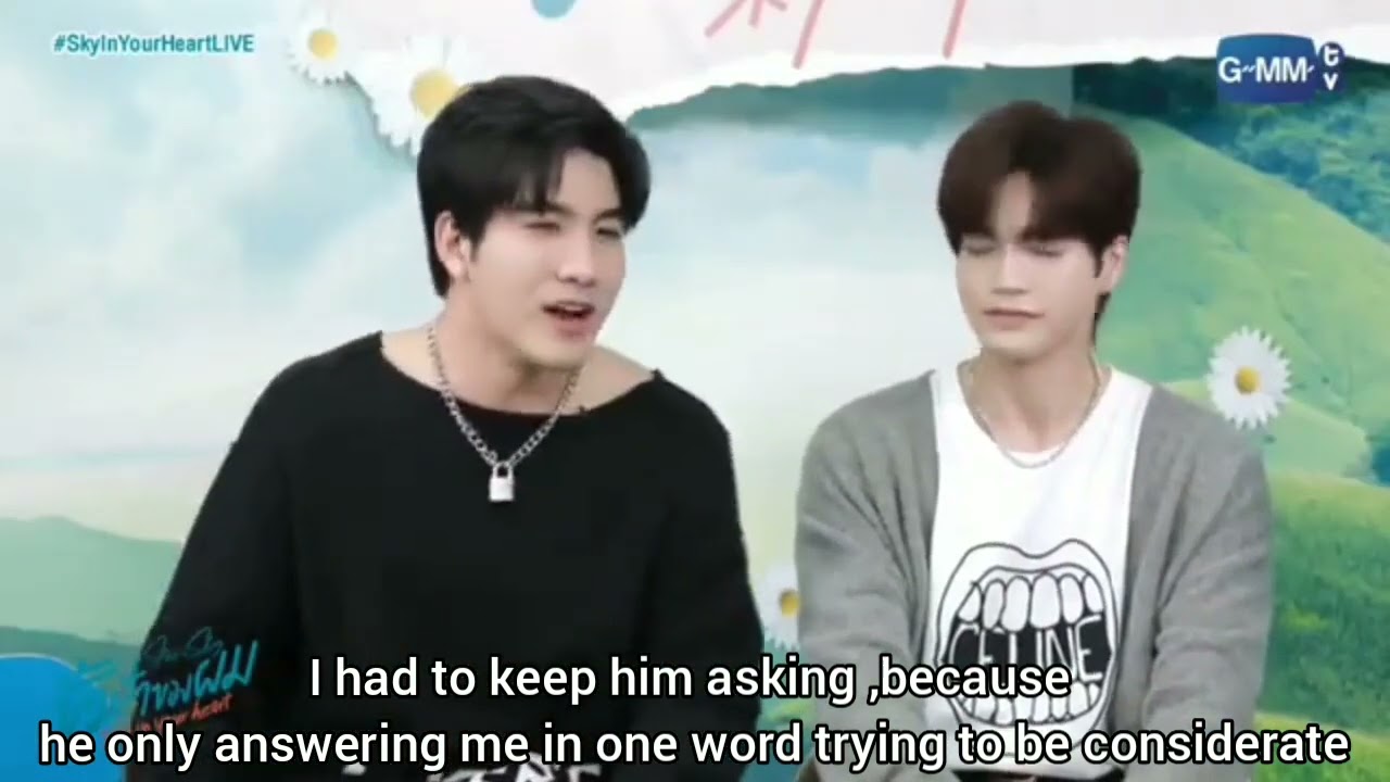 [ENG] MEKMARK talked how they met ..#skyinmyheart #mekmark