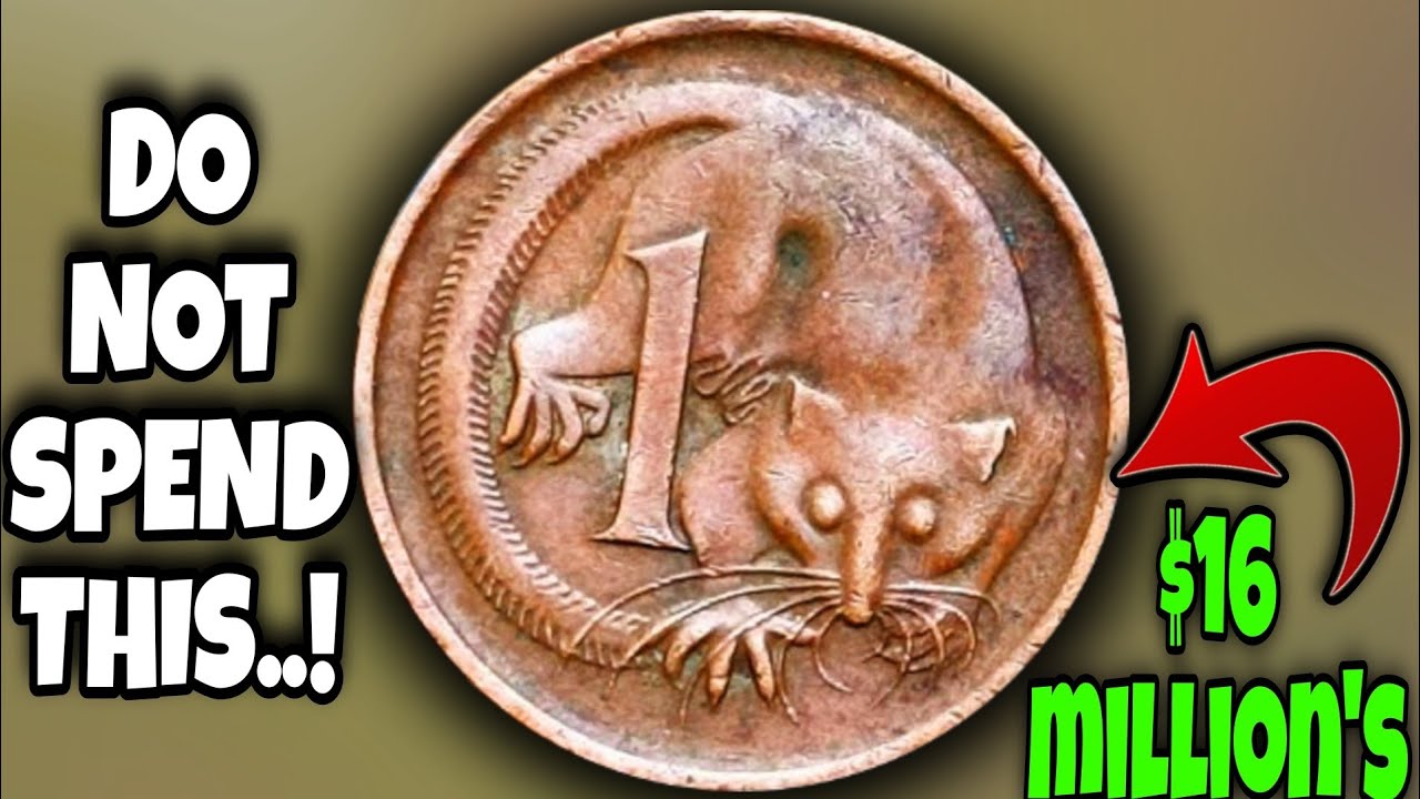 Most Espensive & Rarest Australia 1-Cent worth Million's Could Make You Rich- Old Coins Worth money
