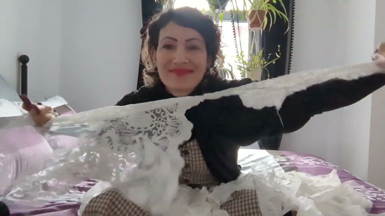 ASMR - Ripping a Wedding Dress on my Bed - Sound Effects Only - Relaxing - Tranquil - Enjoy!