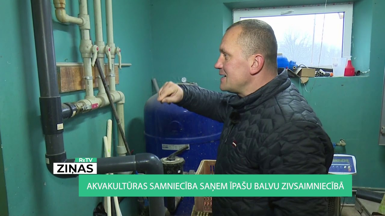 ReTV: Gundara Kalves saimniecība ar akvakultūru nodarbojas jau 20 gadus