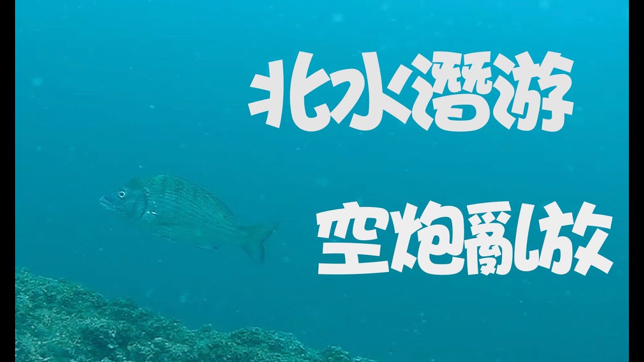 《陸上人的水上生活》 # 14  北水潛游 空炮亂放