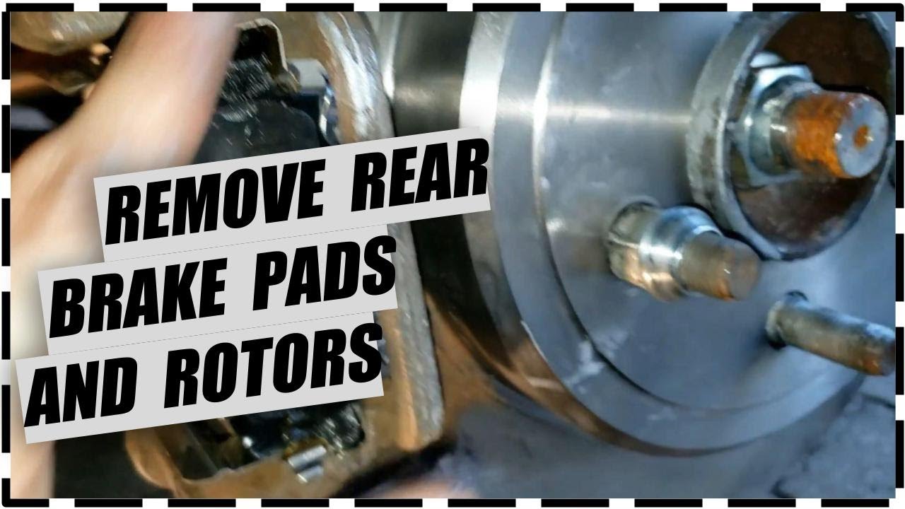 Remove Rear Brake Pads And Rotors On A Chrysler 300, Dodge Charger, Or Magnum 🚘 DETAILED