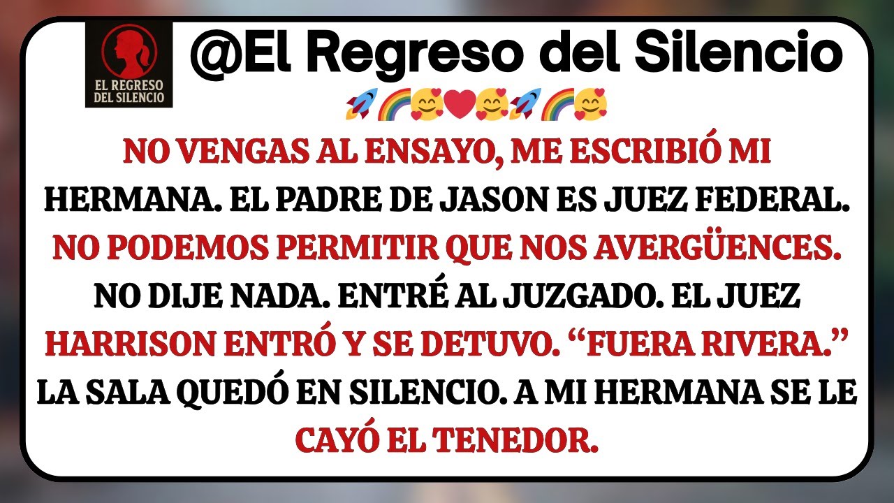 Mi hermana dijo: 