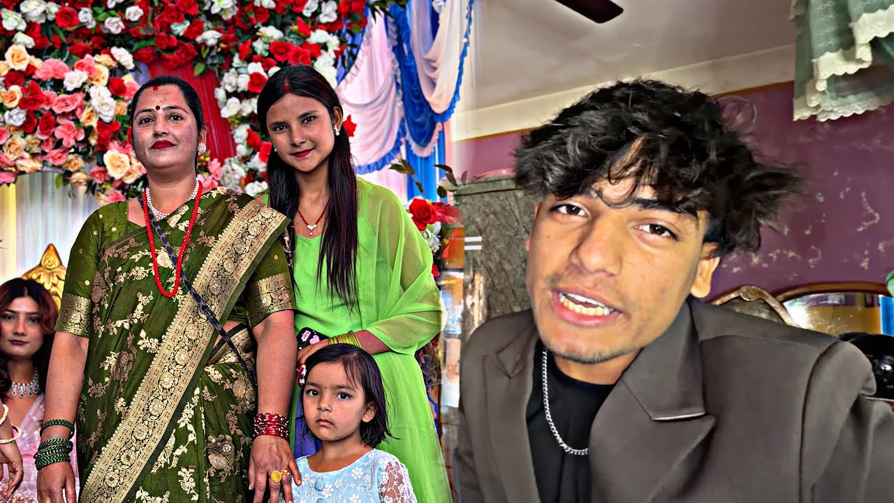 Mamat ra mummy aaj katy milaka good family vayo aja 😭