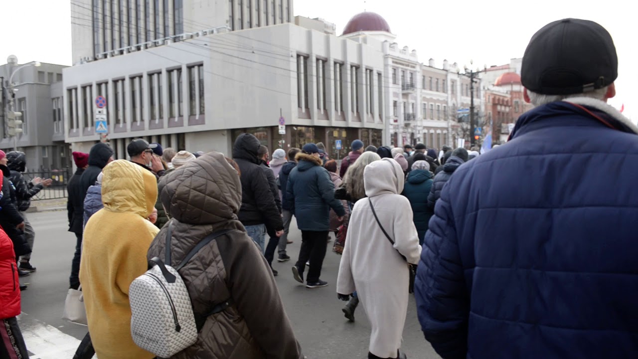 Марш хабаровчан 31 октября