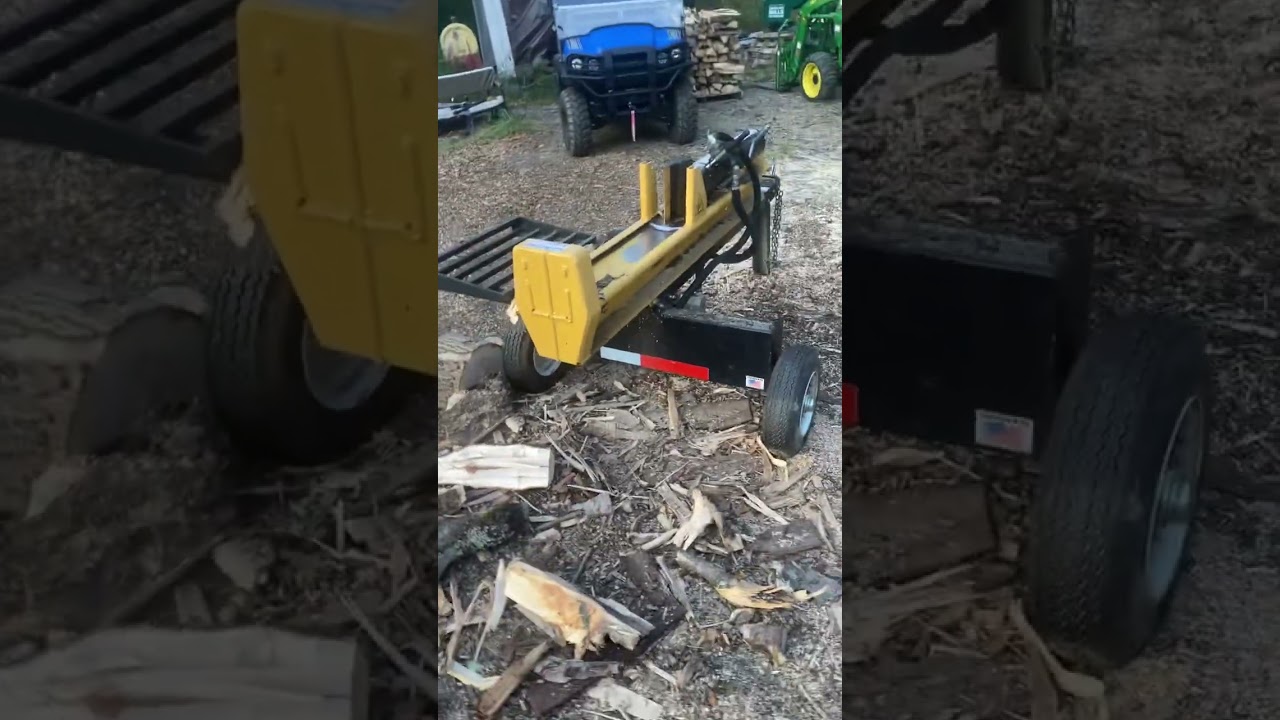 Countyline 25ton log splitter review.