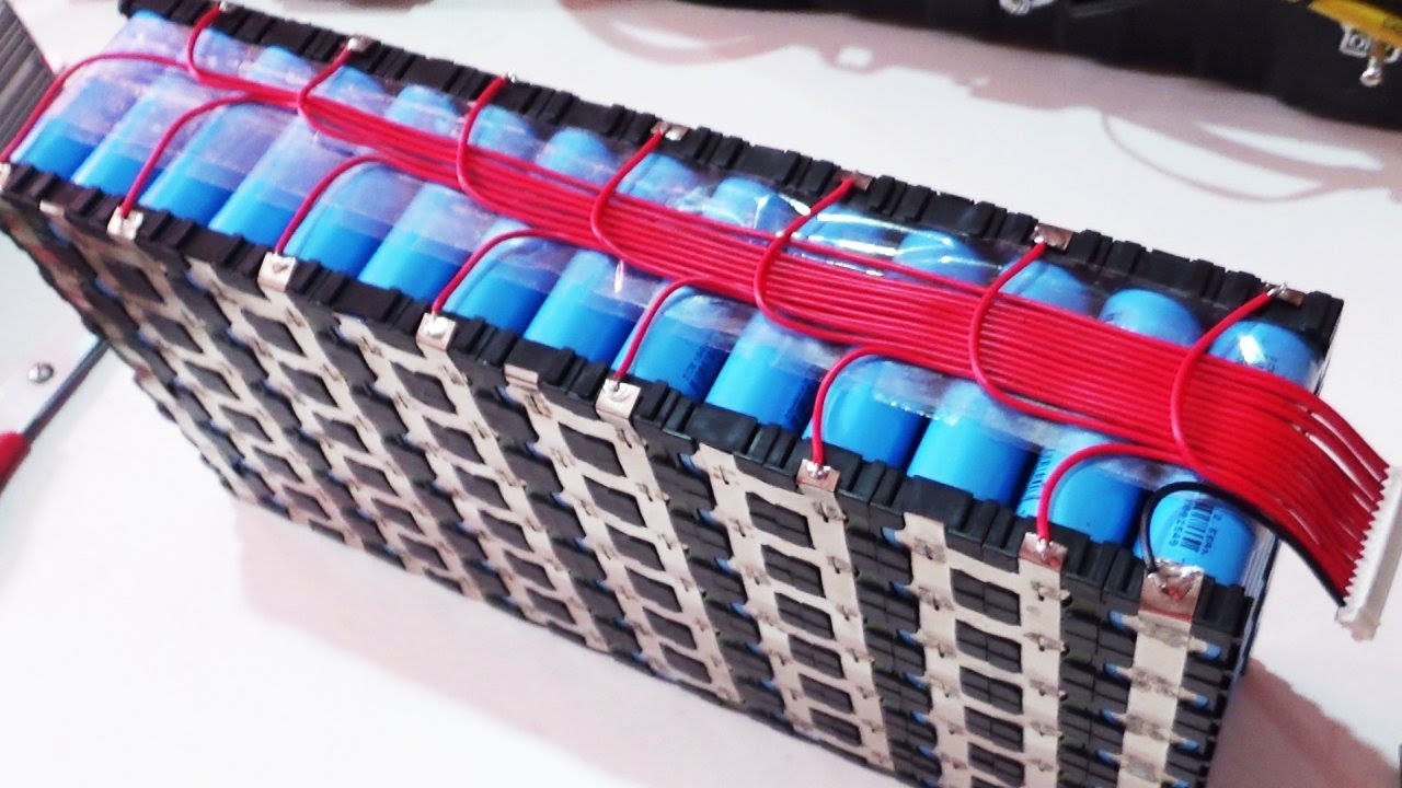 BATERÍA DE LITIO PARA  BICICLETA ELECTRICA- soldando el BMS