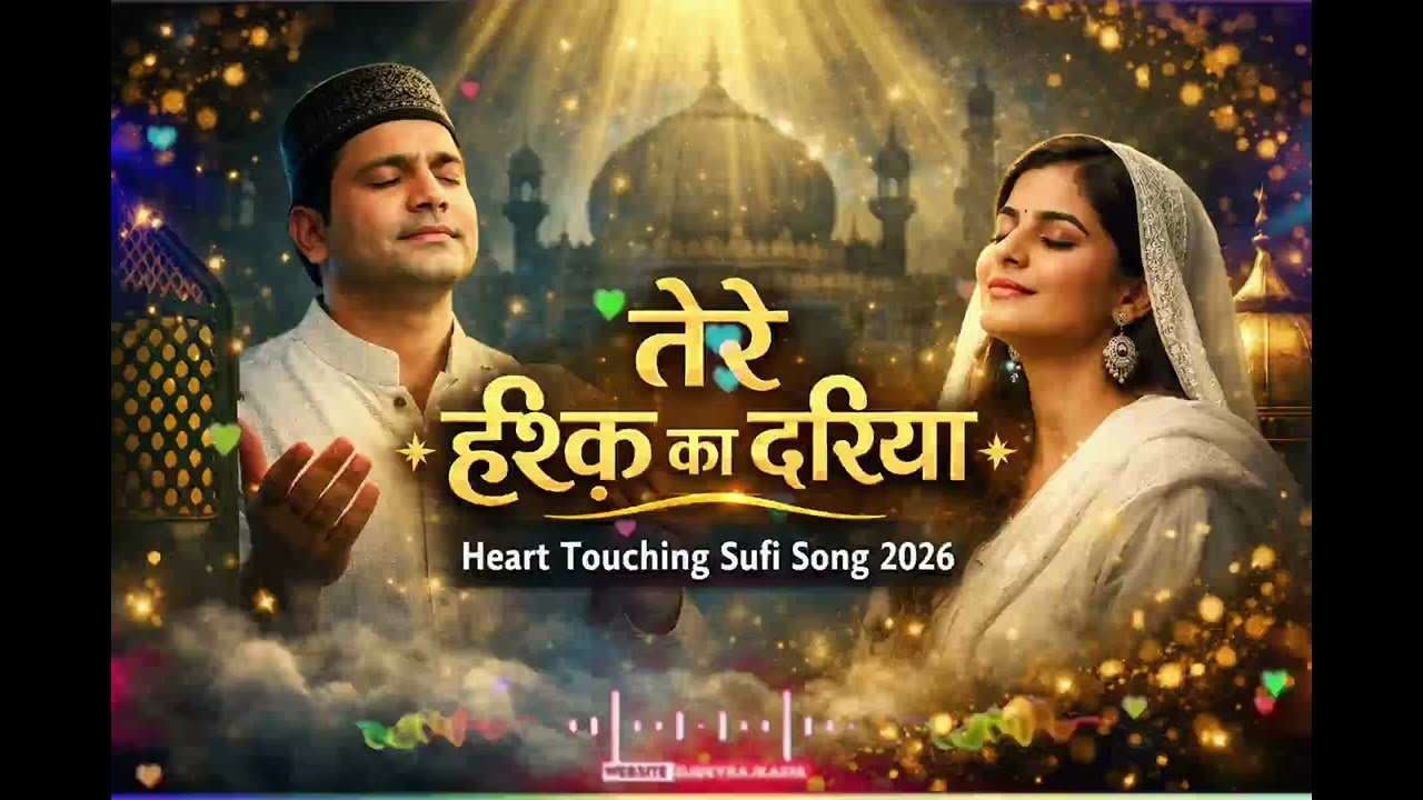 तेरे इश्क़ का दरिया//Tere Isk Ka Driya// New Love Hindi Song 2026 $ Sufi Song 2026 #love #sufimusic 