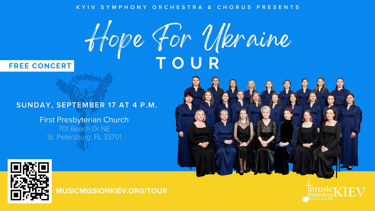 Concert - Hope For Ukraine - The KYIV SYMPHONY ORCHESTRA AND CHORUS (KSOC)