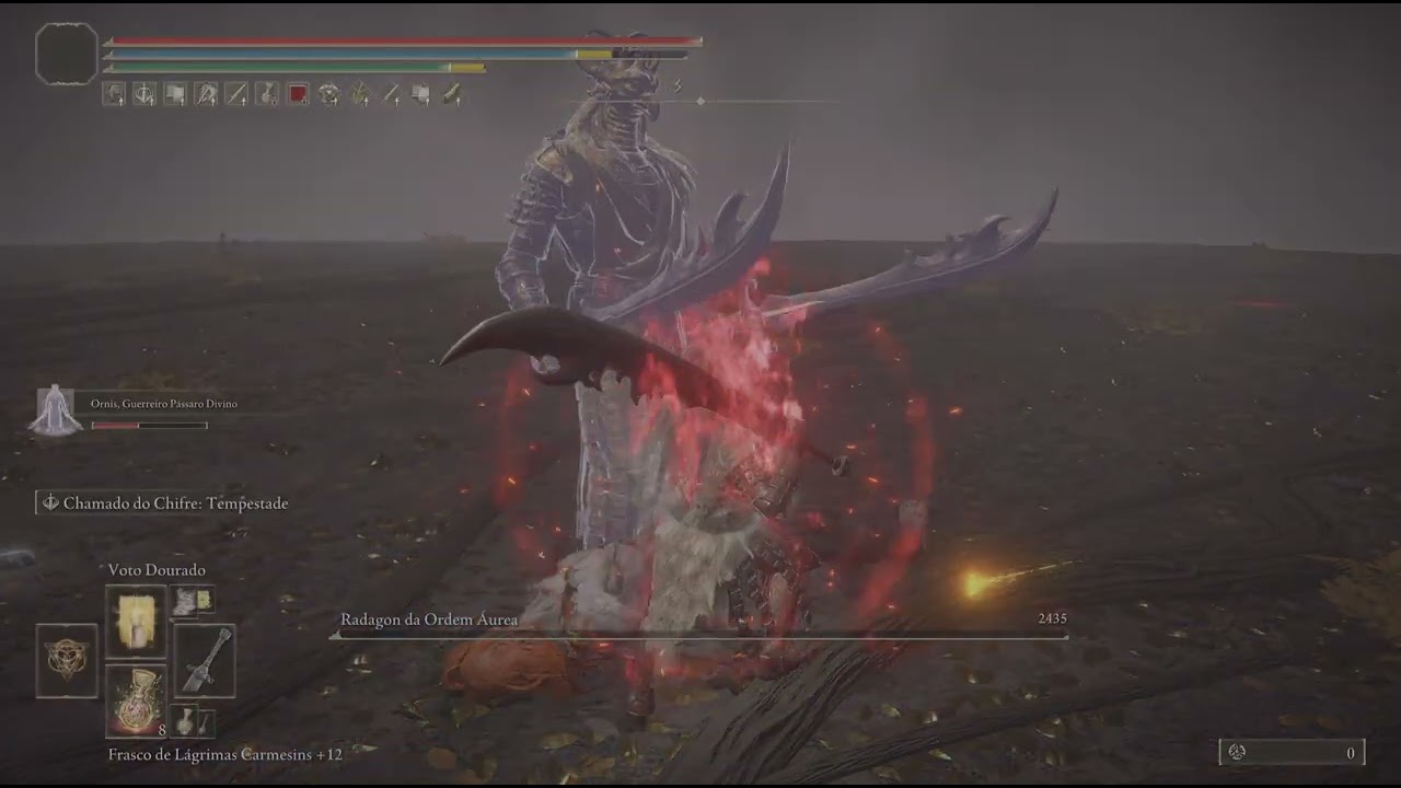 ELDEN RING Guerreiro Fera Divina vs Radagon e Elden Beast