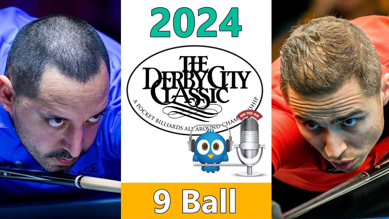 Oscar Dominguez vs John Morra - 9 Ball - 2024 Derby City Classic rd 5