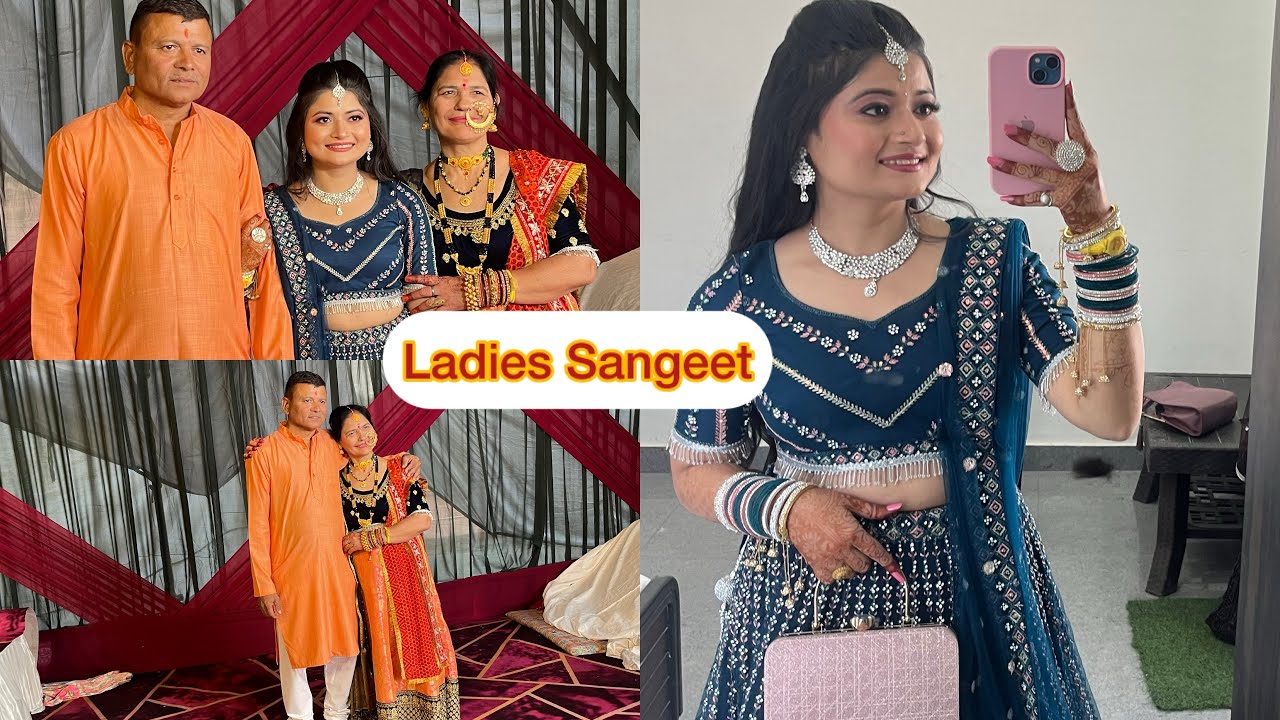 Ladies Sangeet Vlog😍