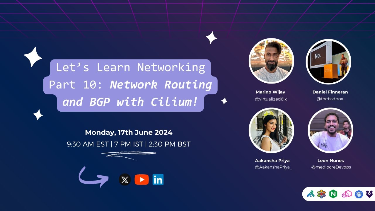 Let’s Learn Networking Part 10: Network Routing and BGP with Cilium!