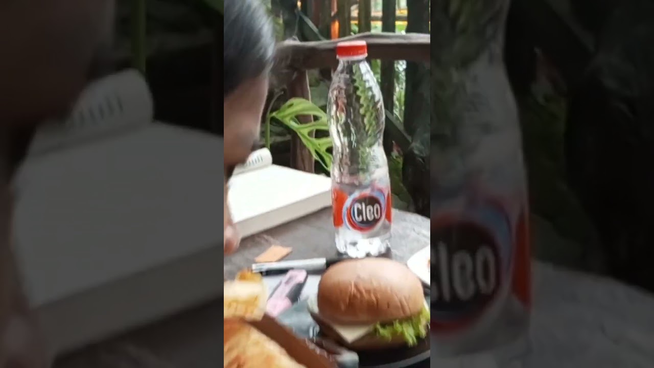 What A wonderful world at cafe Lalie Djiwo Arjuno Mountain 