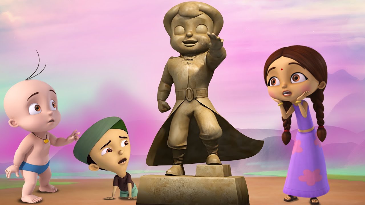 Super Bheem - Witch's Statue Curse | Animated cartoons for kids | Stories for Kids