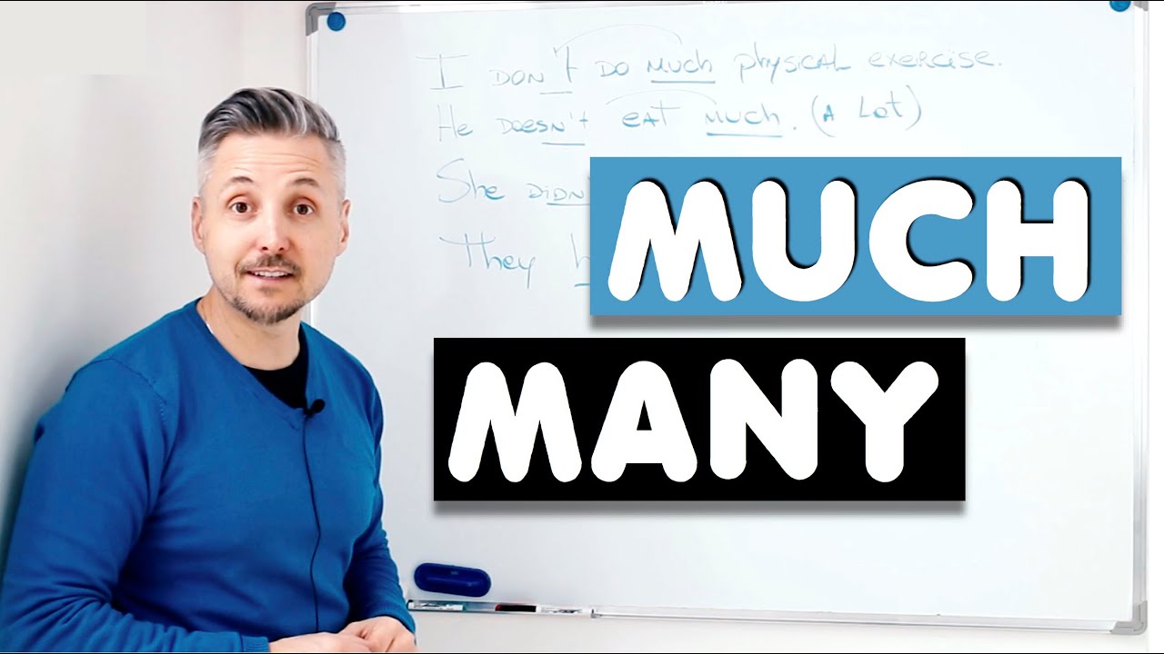 Lesson on the difference between MUCH & MANY ? - FIND OUT HERE!