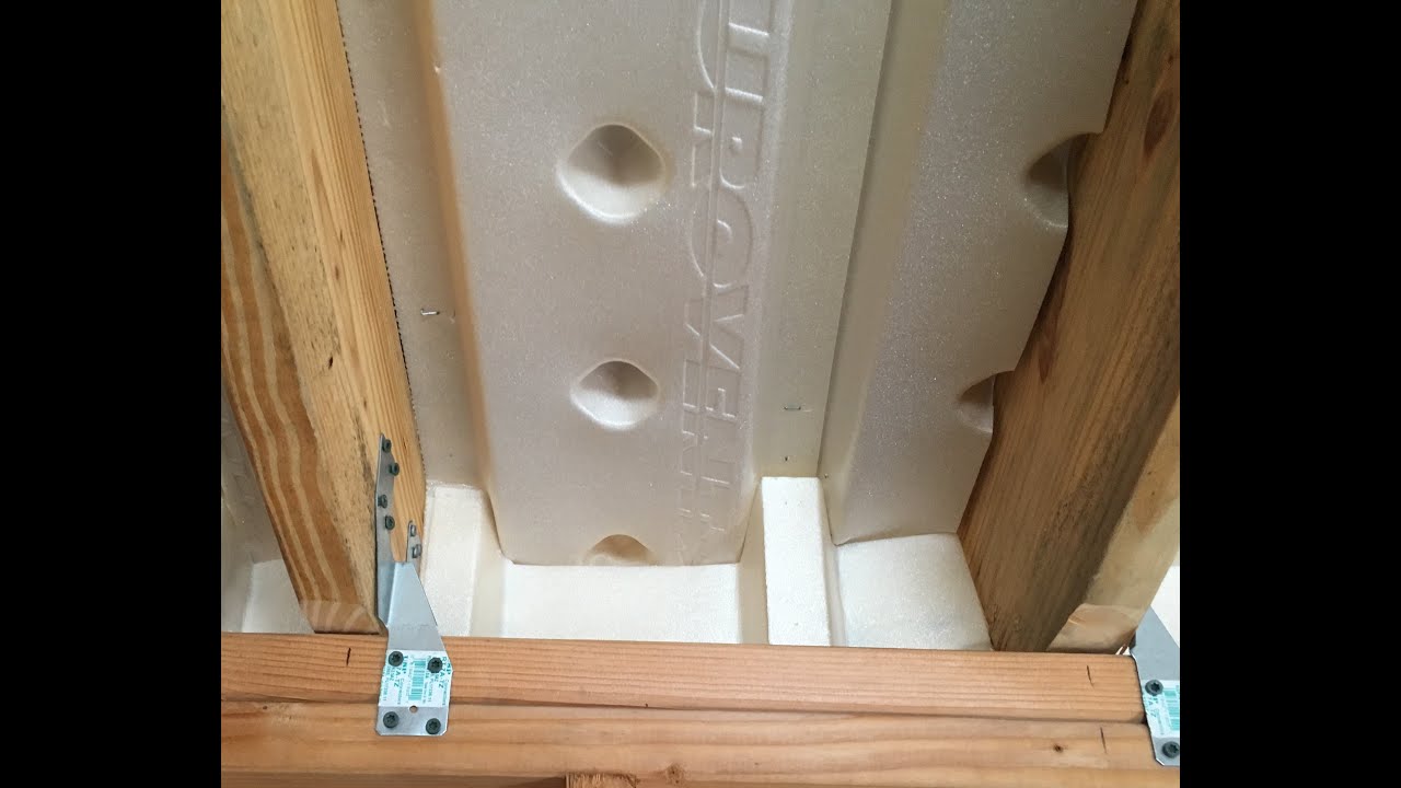 How we installed attic baffles