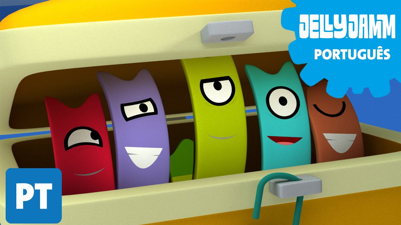 Jelly Jamm Português. EP 22 O Pulsiras Trapaceiras. Desenhos animados em português completos