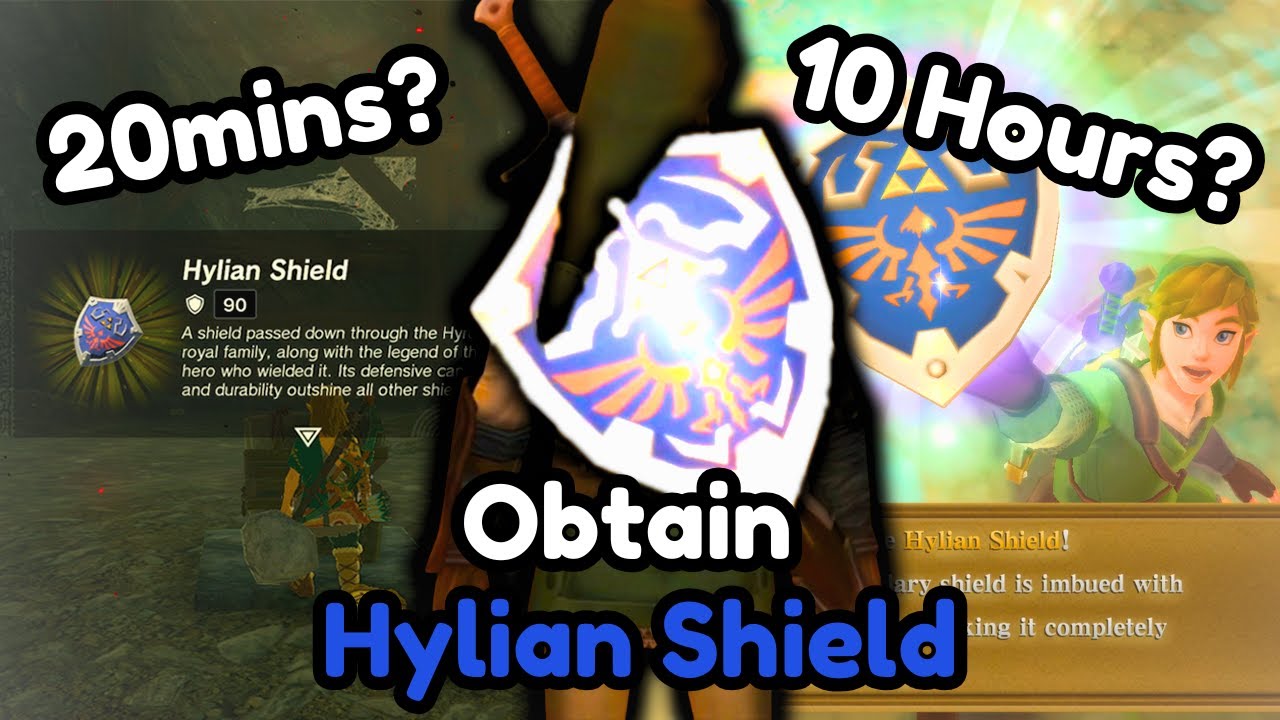 How Fast can you Obtain the Hylian Shield in Every Zelda Game?