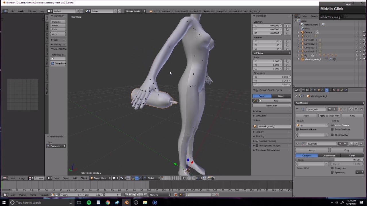 Pose and Accessory Tutorial