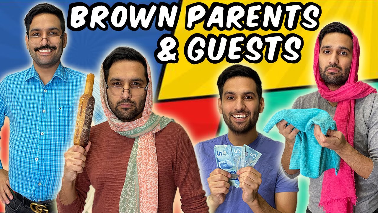 BROWN PARENTS AND GUESTS! | COMEDY VIDEO