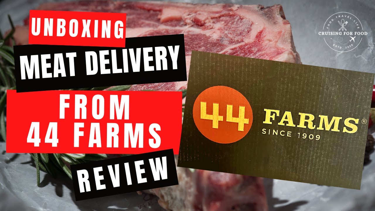 44 FARMS UNBOXING AND REVIEW | MEAT DELIVERY SERVICE