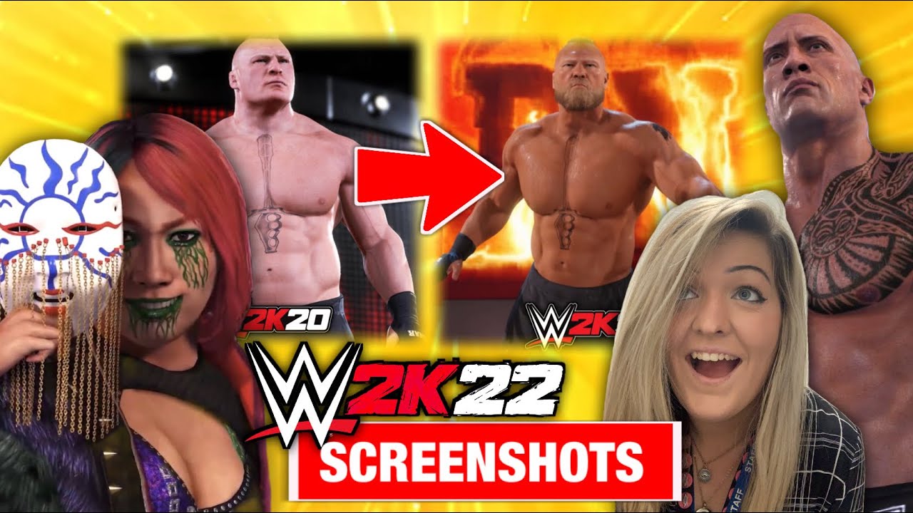 WWE 2K22 VS 2K20 GRAPHICS COMPARISON | INSANE GRAPHICS!!