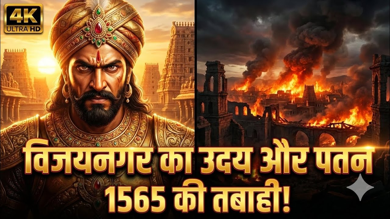 विजयनगर साम्राज्य का पतन (1565) | इतिहास की सबसे बड़ी तबाही?