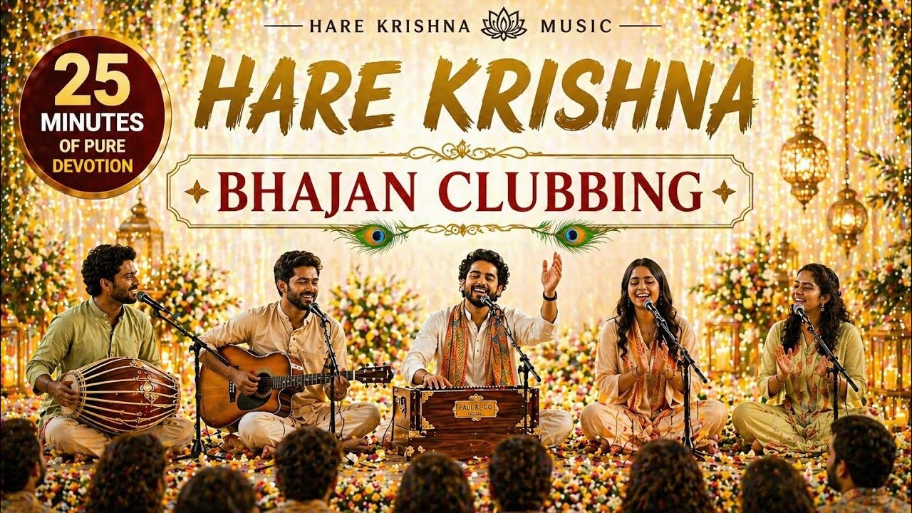 🎵  25 Minutes Nonstop Bhajan Clubbing Festival | Soulful Kirtan & Spiritual Music 🙏 #bhajanclubbing