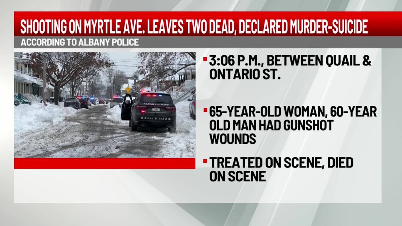 Shooting on Myrtle Ave. leaves 2 dead, declared murder-suicide