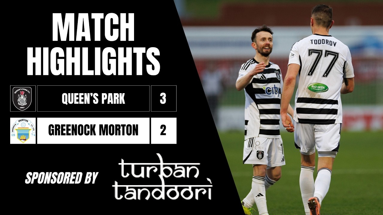 Match Highlights | Queen's Park 3-2 Greenock Morton | William Hill Championship