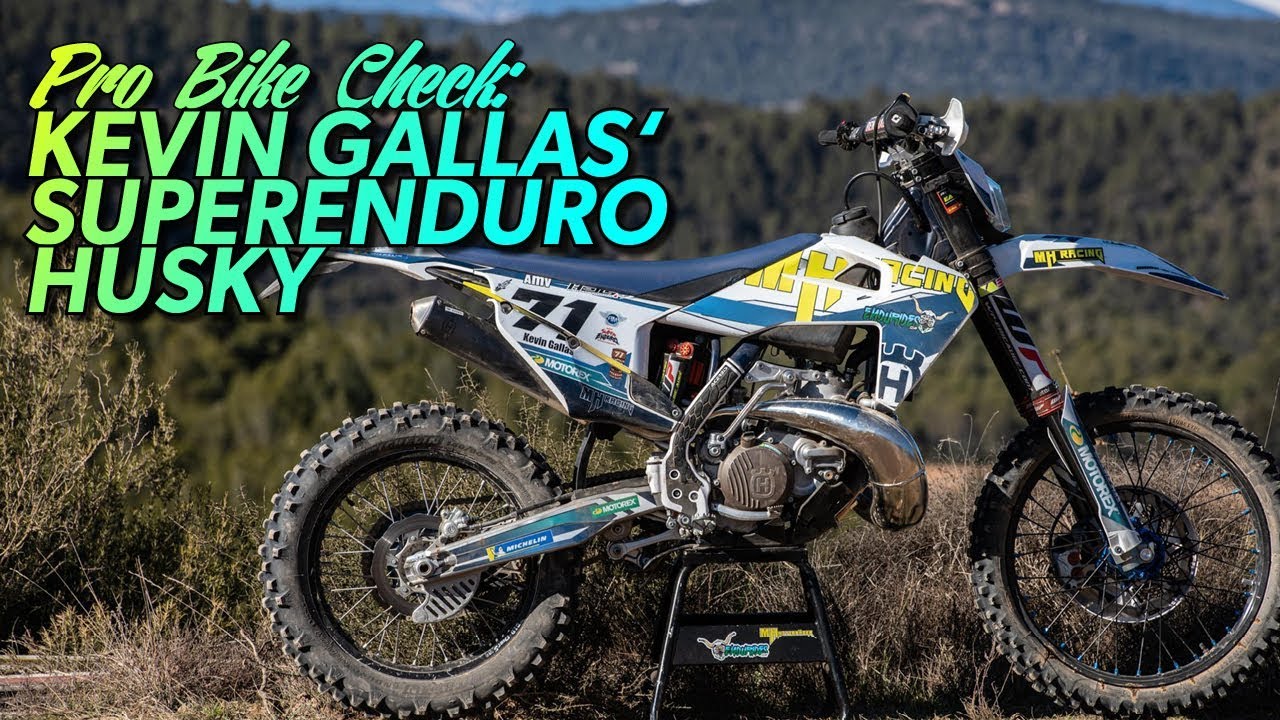 Pro Bike Check: KEVIN GALLAS' SUPERENDURO Husqvarna 