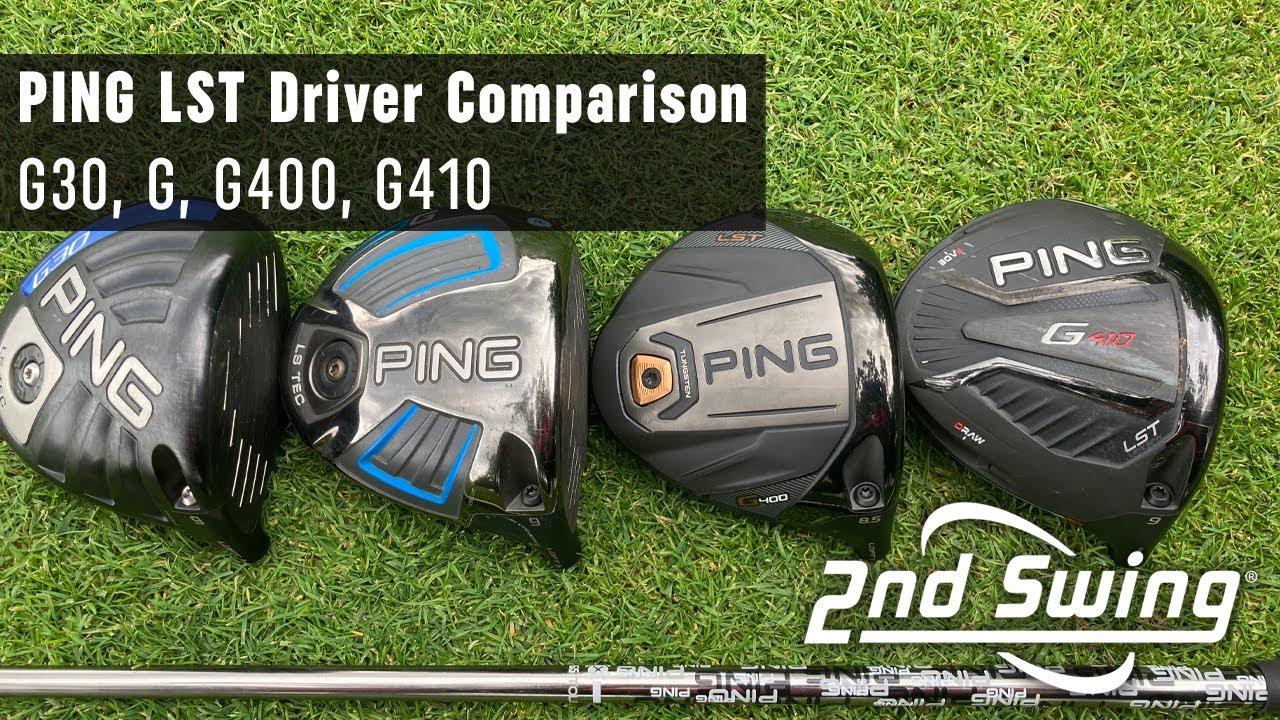 PING Drivers Review, Test & Comparison | G410 LST, G400 LST, G LST, G30 LST | Trackman Test