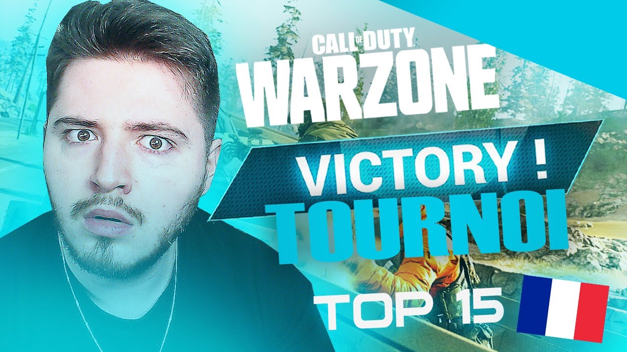 TOP 1 dans un TOURNOI WARZONE w/ TOP 15 FR !