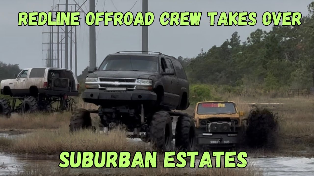 Команда Redline Offroad берет на себя управление пригородными поместьями | Поломки и безумные спа...