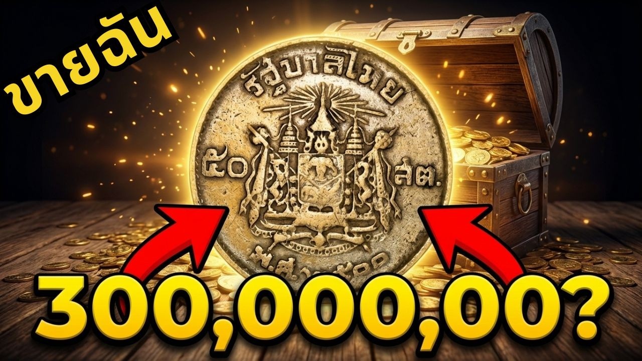 ช็อกทั้งไทย! เหรียญ 50 สตางค์กลายเป็นของหายาก คนแย่งกันเดือด!