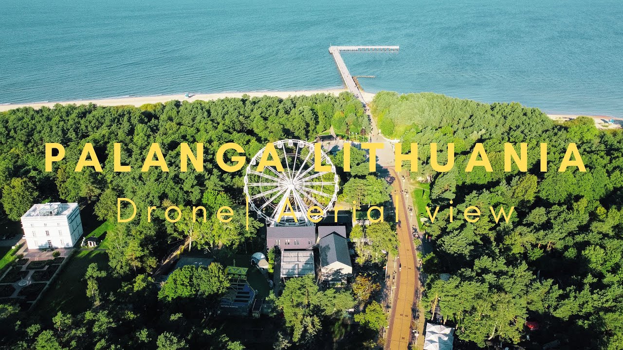Palanga | Lithuania | Drone | Aerial view Summer 2023