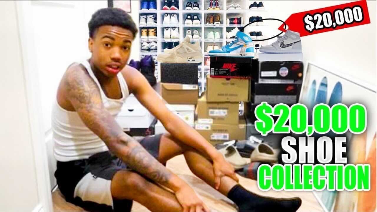 $20,000 SNEAKER COLLECTION!!! ILIASATL SHOE COLLECTION