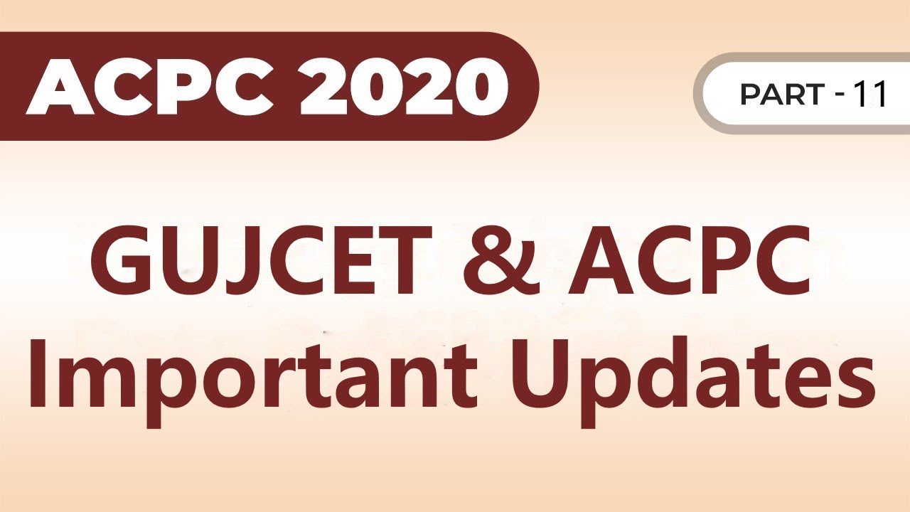 ACPC Admission and Registration Process 2020 | Part 11