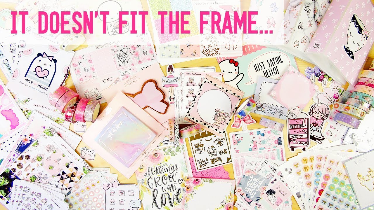 MY BIGGEST PLANNER HAUL EVER!!!