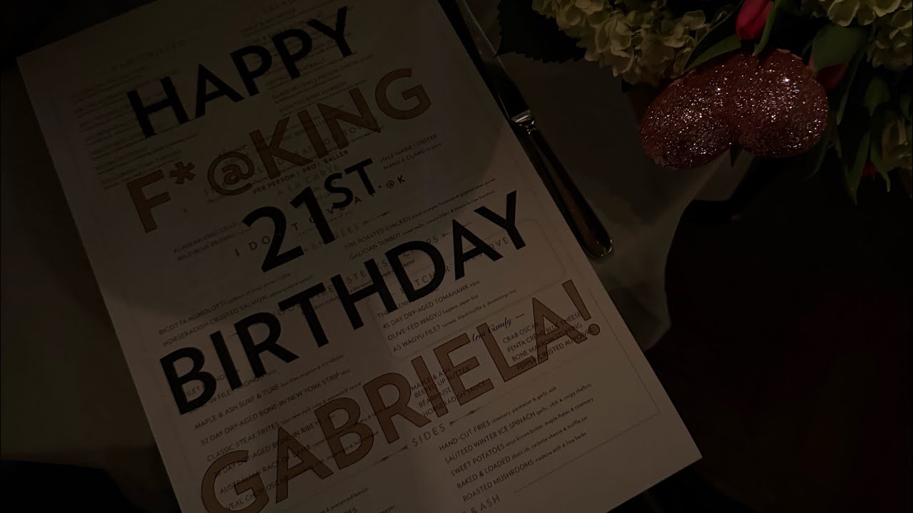 my mf 21st birthday