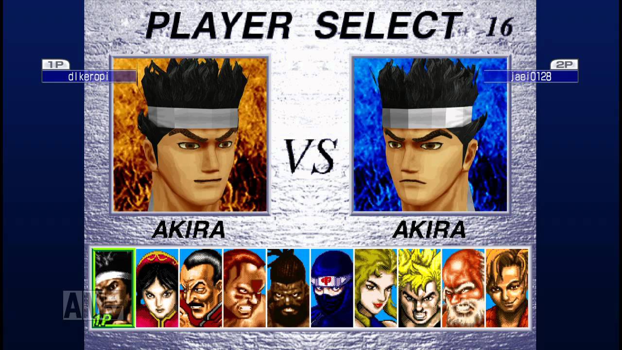 【VF2.1】バーチャファイター2.1　プレマ　アキラ部屋　2015/8/7【Xbox360】