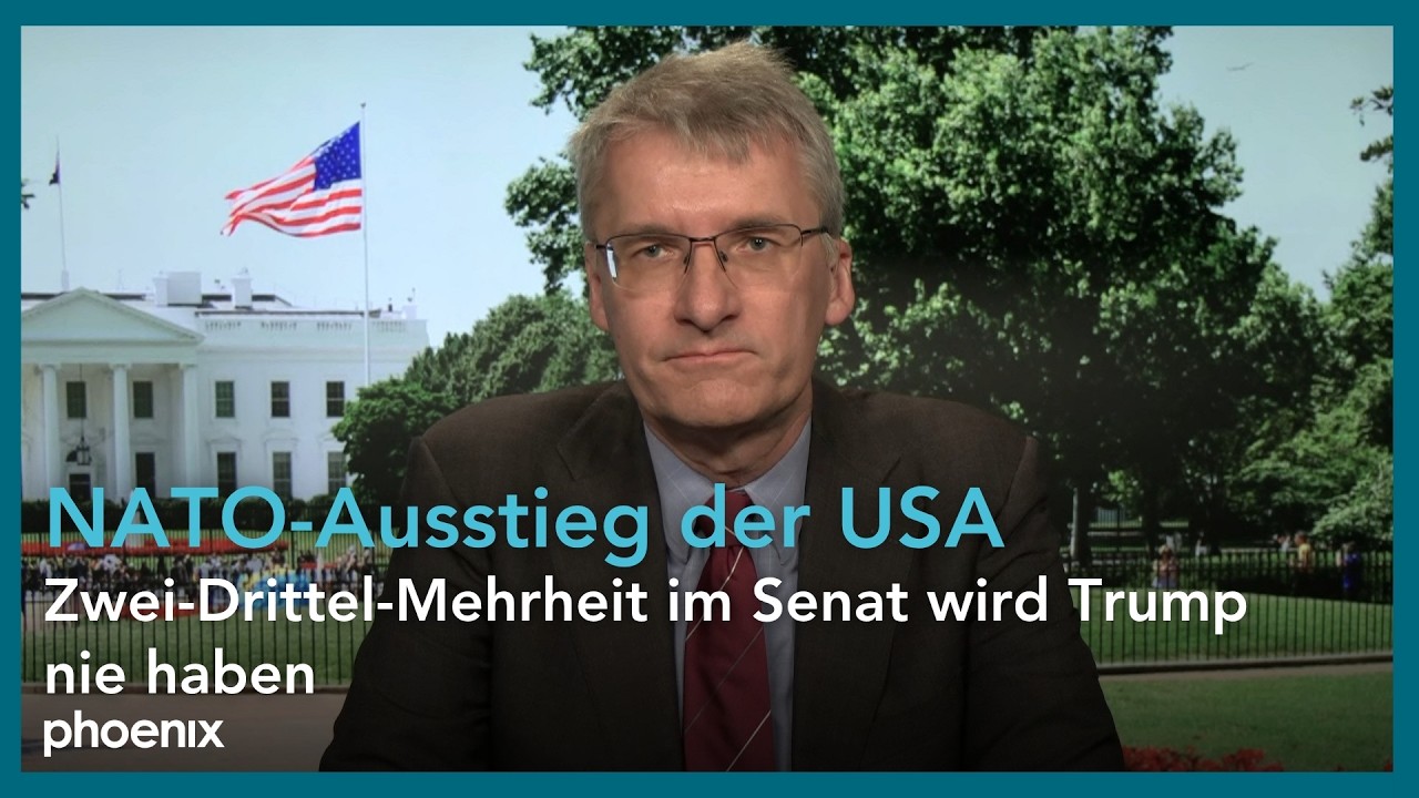 Elmar Theve&szlig;en mit Einsch&auml;tzungen zur Rede von NATO-Generalsekret&auml;r Rutte in Washington | 09.04.26