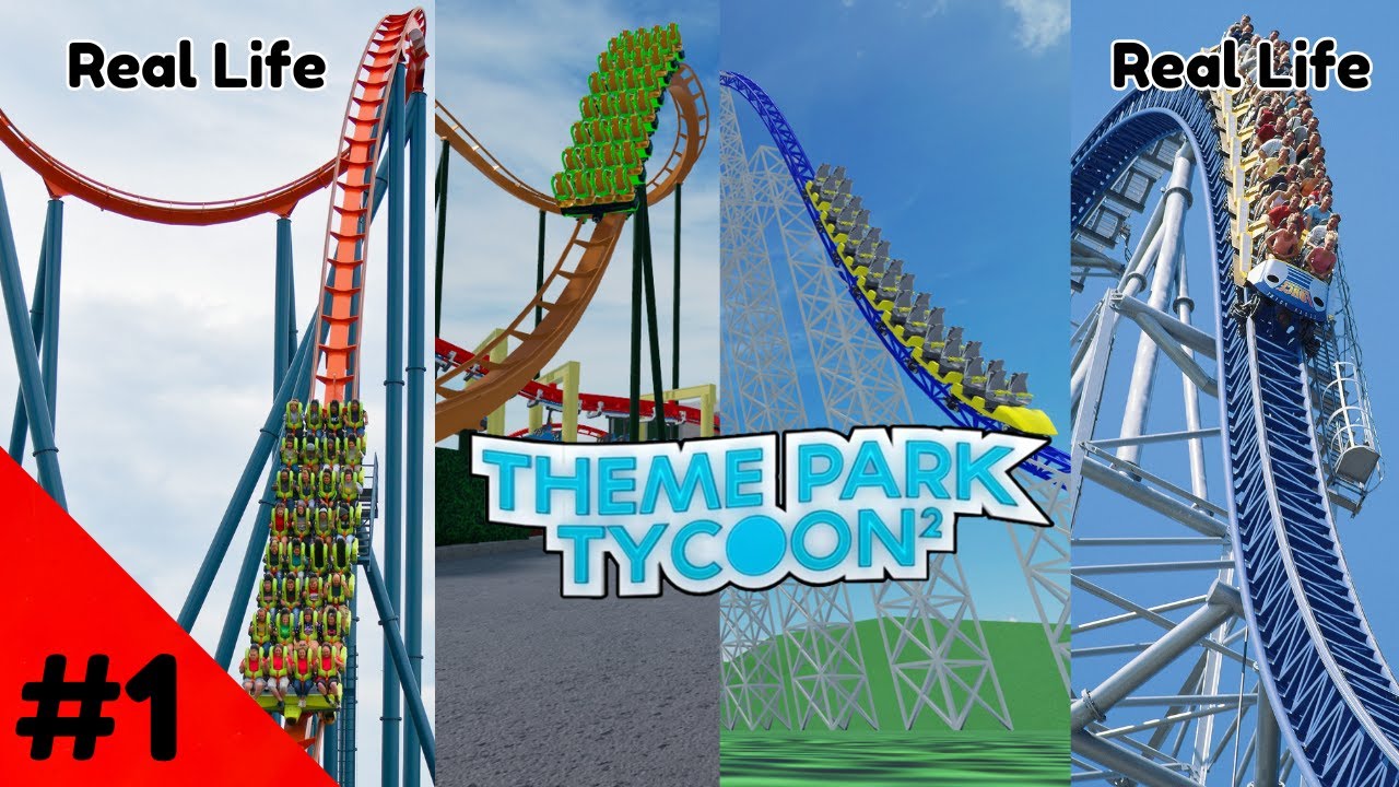 I built Rougarou and Millennium Force In Theme Park Tycoon 2! | Building Cedar Point #1