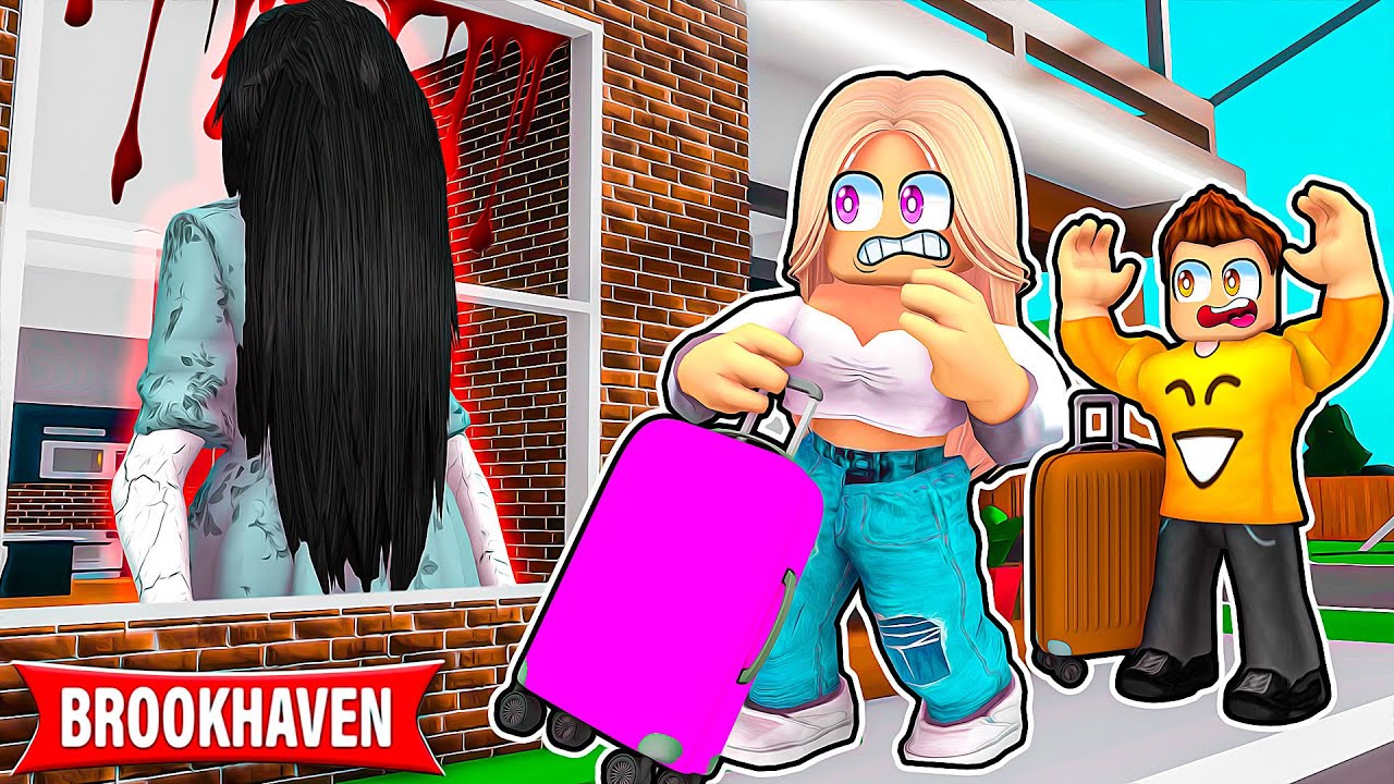 KUPIŁAM DOM W KT&Oacute;RYM STRASZY... z SMILESLOW na BROOKHAVEN RP w ROBLOX!