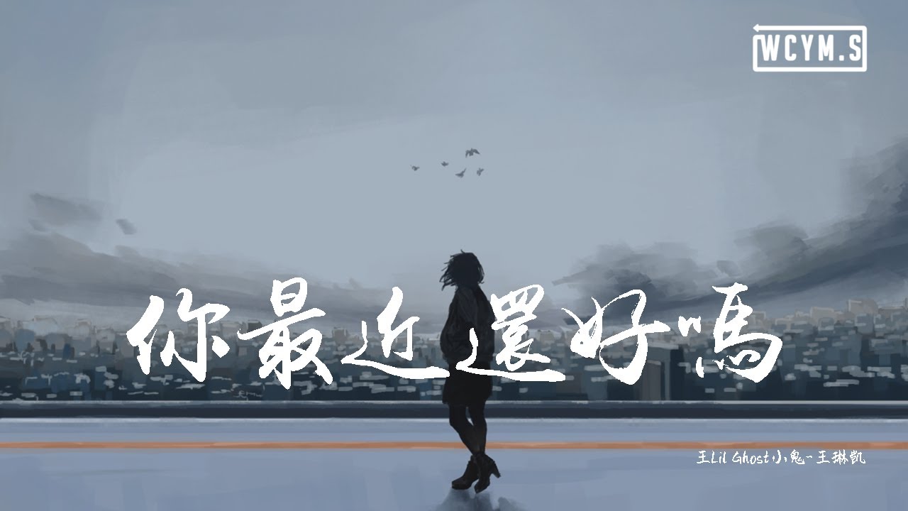 Lil Ghost小鬼-王琳凯 - 你最近还好吗「你最近过得还好吗，是否还会想起他」【動態歌詞/Lyrics Video】