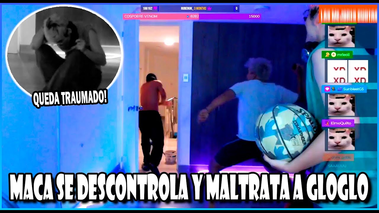 MACA AGARRA A LATIGAZOS A GLOGLO POR HACER RUIDO // BUTI ENTRA A DEFENDERLO Y LO DEJAN TRAUMADO 😥