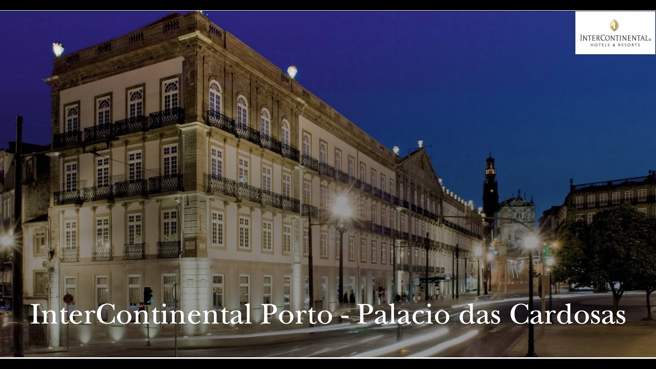 Intercontinental Porto - Palacio das Cardosas - Full tour of hotel including UPGRADE and BREAKFAST