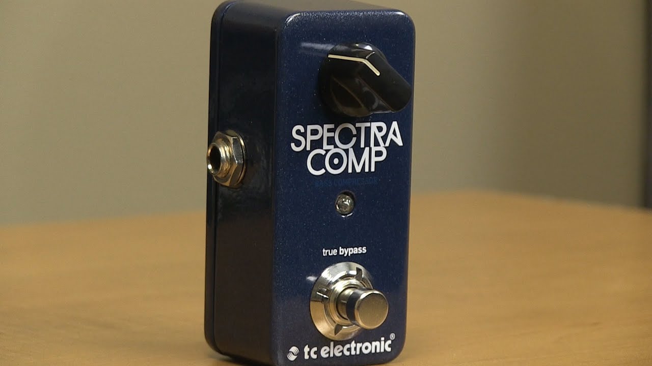 TC Electronic SpectraComp Mini Bass Compressor Demo by Sweetwater