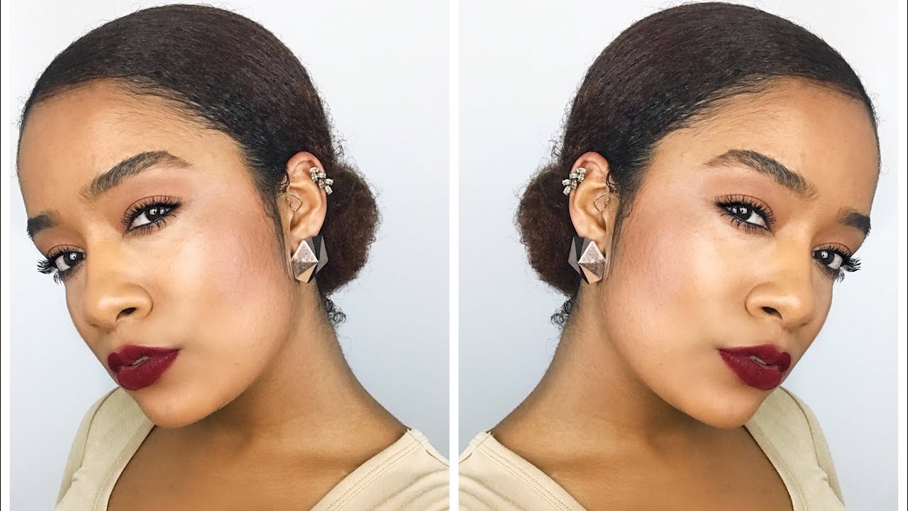 COQUE LAMBIDO NO CABELO CRESPO| SAH OLIVEIRA
